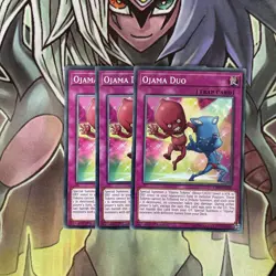 CIBR-EN080 x3 Ojama Duo Common Excellent Condition Yugioh - Image 1