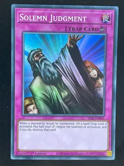 Feierliches Urteil SESL-EN045 Super Rare Englisch NM YUGIOH - Image 1