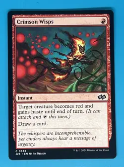 Mtg Crimson Wisps Foundations Jumpstart Regular - Image 1