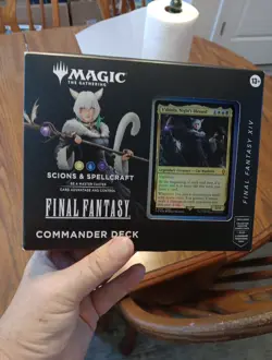 MTG Final Fantasy XIV Scions and Spellcraft Commander Deck - New/Sealed - Image 1