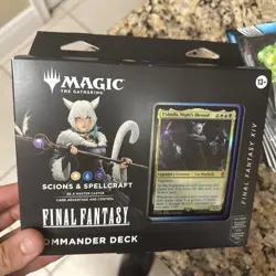 MTG Final Fantasy XIV Scions and Spellcraft Commander Deck - New/Sealed - Image 1