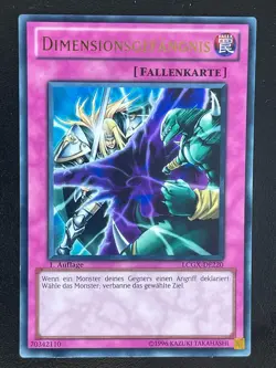 Dimensionsgefangnis LCGX-DE220 Ultra Rare Deutsch NM YUGIOH - Image 1