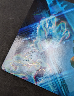 Loot, the Pathfinder Art Card - MTG Magic the Gathering - Aetherdrift - Misprint - Image 3