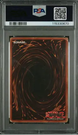 PSA 1 Blue-Eyes White Dragon SDK-001 1st Edition Yugioh! 2002 Foil Line Low Pop! - Image 2