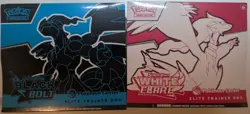 Pokemon Black Bolt & White Flare Pokemon Center Elite Trainer Box ETB Set - Image 1