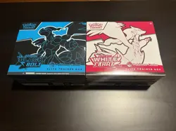 Pokemon Black Bolt & White Flare Pokemon Center Elite Trainer Box ETB Set - Image 2