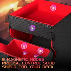 MTG Deck Box for Window Display, On Top with Dice Storage, Trading Card Storage - Image 3