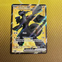 Zekrom ex 158/086 Black Bolt Full Art Pokemon TCG English 2025 In Hand - Image 1