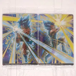 7-24 7-25 SR Son Goku Vegeta SSGSS Dragon Ball Itajaga vol.7 Trading Card New NM - Image 1
