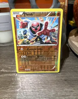 Throh 51/101 Plasma Blast Reverse Holo Card Pokemon Card - Image 1