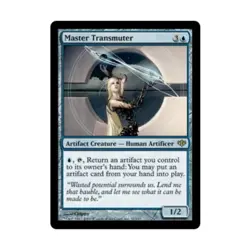 WOTC MtG Conflux Master Transmuter (R) EX - Image 1
