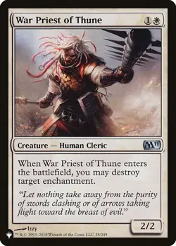 War Priest of Thune x4 4x Mystery Booster 2 NM MTG - Image 1