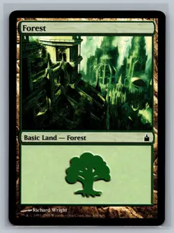 Magic MTG Ravnica City Of Guilds 4x Forest #306/306 Land TCG CCG Playset - Image 1