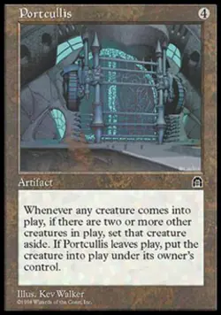 Portcullis - Medium Play MTG Stronghold - Image 1