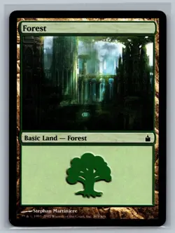 Magic MTG Ravnica City Of Guilds 4x Forest #303/306 Land TCG CCG Playset - Image 1