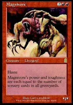 Magnivore - Medium Play MTG Odyssey - Image 1