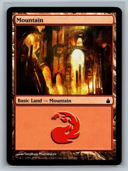 Magic MTG Ravnica City Of Guilds 4x Mountain #299/306 Land TCG CCG Playset - Image 1