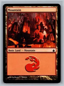 Magic MTG Ravnica City Of Guilds 4x Mountain #301/306 Land TCG CCG Playset - Image 1