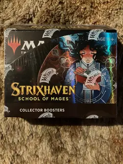 MTG Strixhaven School of Mages Collector Booster Box - Image 1
