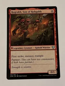 MTG Rograkh, Son of Rohgahh - Commander Legends NM - Image 1