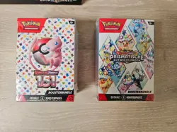 NEW Pokemon TCG Prismatic Evolutions & 151 Boxes Cards Bundles German DE Deutsch - Image 2