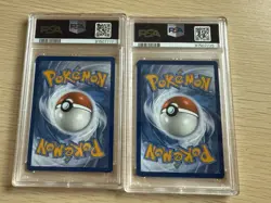 Shiny Wigglytuff EX And Jigglypuff PSA 10 198 222/091 Pokemon Paldean Fates LOT - Image 5