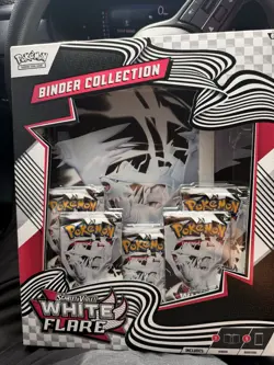 Pokemon Scarlet & Violet: White Flare Binder Collection - Sealed - Image 1