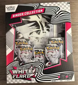 Sealed Pokemon TCG White Flare Binder Collection - Image 1