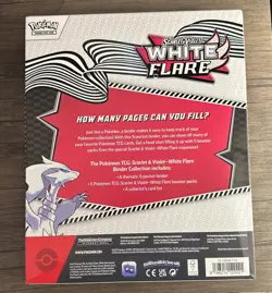 Sealed Pokemon TCG White Flare Binder Collection - Image 2