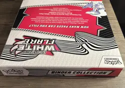 Sealed Pokemon TCG White Flare Binder Collection - Image 4