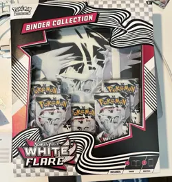 Pokemon Scarlet & Violet: White Flare Binder Collection - Sealed - Image 1