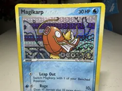 Pokemon TCG Magikarp 64/107 (EX Deoxys) Reverse Holo Common Stamped LP/MP 64/107 - Image 3