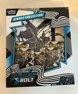 Pokemon Black Bolt Binder Collection x1 - Brand New - Sealed - In Hand ✅ - Image 1