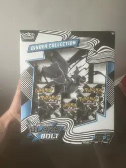 Pokemon Black Bolt Binder Collection x1 - Brand New - Sealed - In Hand ✅ - Image 1