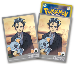 Larry & Komala POKEMON TRAINER 64 Sleeves Pokemon Center Jp Exclusive Sealed New - Image 4
