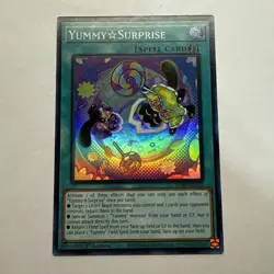 Yummy Surprise JUSH-EN025 - Super Rare 1st Ed NM (READY TO SHIP!) Yugioh - Image 1