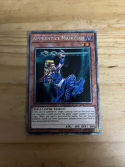 Apprentice Magician RA03-EN124 Platinum Secret Rare 1st Edition YuGiOh TCG Card - Image 1
