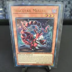 Dracotail Mululu JUSH-EN005 Ultra Rare 1st Ed NM (READY TO SHIP!) YuGiOh - Image 1