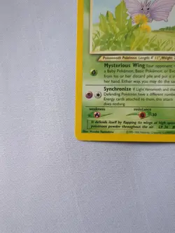 Pokemon TCG 2002 Neo Destiny: Light Venomoth 53/105 Non-Holo Uncommon Card NM - Image 4