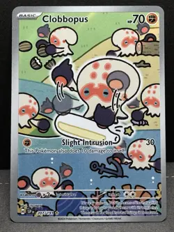 Clobbopus 207/191 - Illustration Rare - Surging Sparks - Pokemon Card - Image 1