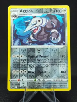 Aggron: 089/159 - Crown Zenith - Pokemon Card (NM ) - Image 1
