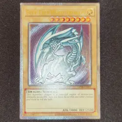 Blue Eyes White Dragon OP28-EN001 Ultimate Rare Yu-Gi-Oh English Card - Image 2