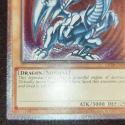 Blue Eyes White Dragon OP28-EN001 Ultimate Rare Yu-Gi-Oh English Card - Image 5