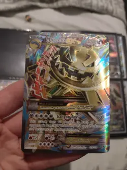 Mega M Steelix EX 109/114 2016 Card Pokemon TCG XY Steam Siege - Image 1