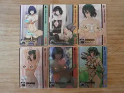 Lot 6 Cartes Flash - FUBUKI - ONE PUNCH MAN - Sexy Fan Card - CARDDASS Hondan - Image 1