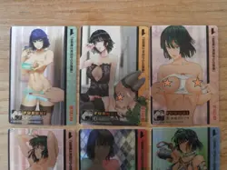 Lot 6 Cartes Flash - FUBUKI - ONE PUNCH MAN - Sexy Fan Card - CARDDASS Hondan - Image 2