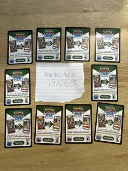 Pokemon BB&WF Code Cards x30 - Image 3