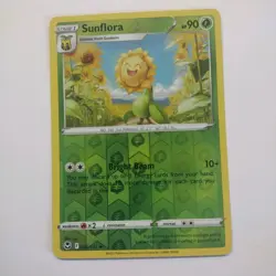 Sunflora 006/195 Reverse Holo Silver Tempest Pokemon Card - Image 1