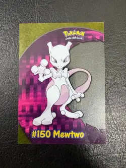 Pokemon 1999 Vintage Topps #150 Mewtwo PC5 Chase Card Rare Vintage Pokemon NM - Image 1