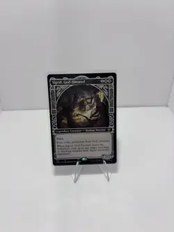 1x Sigrid, God-Favored - Showcase - Foil NM-Mint, English Kaldheim MTG Magic - Image 1